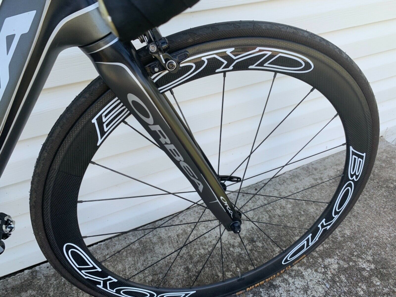 bicycle road bike, silver Orbea Bronse 2012 - Fresh Stock Dated December 2025