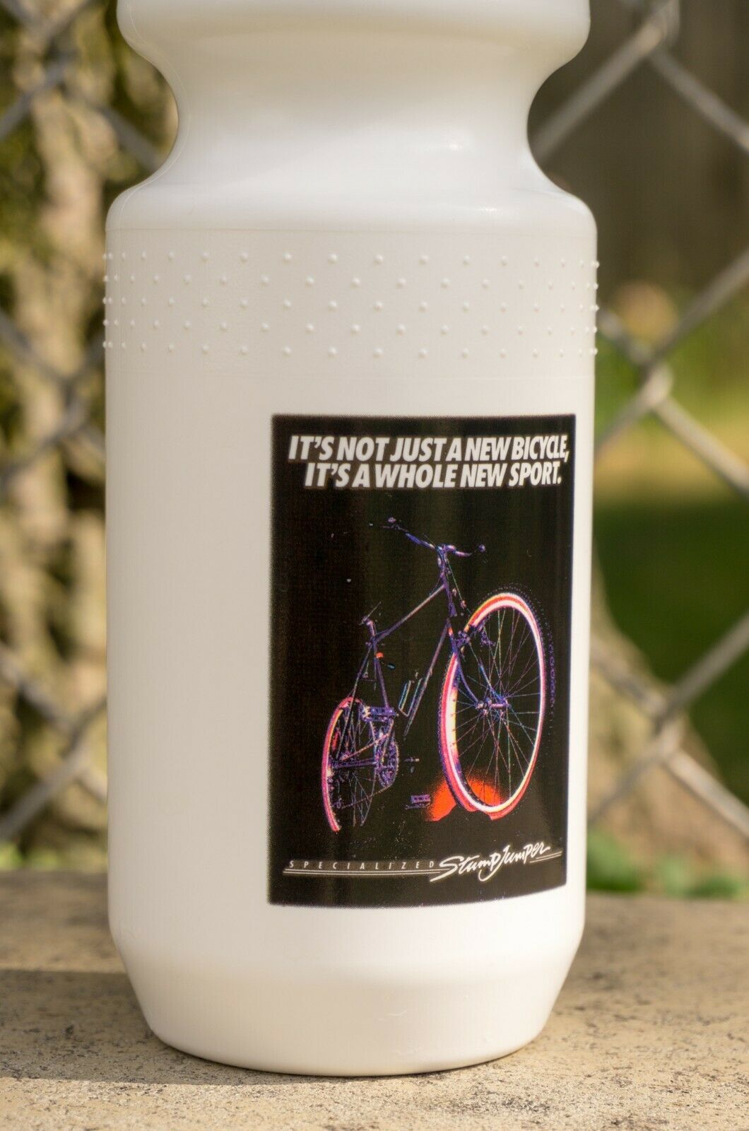 Specialized Stumpjumper Water Bottle 1974 2014 Anniversary Collectible NOS Bike - Fresh Stock Dated December 2025