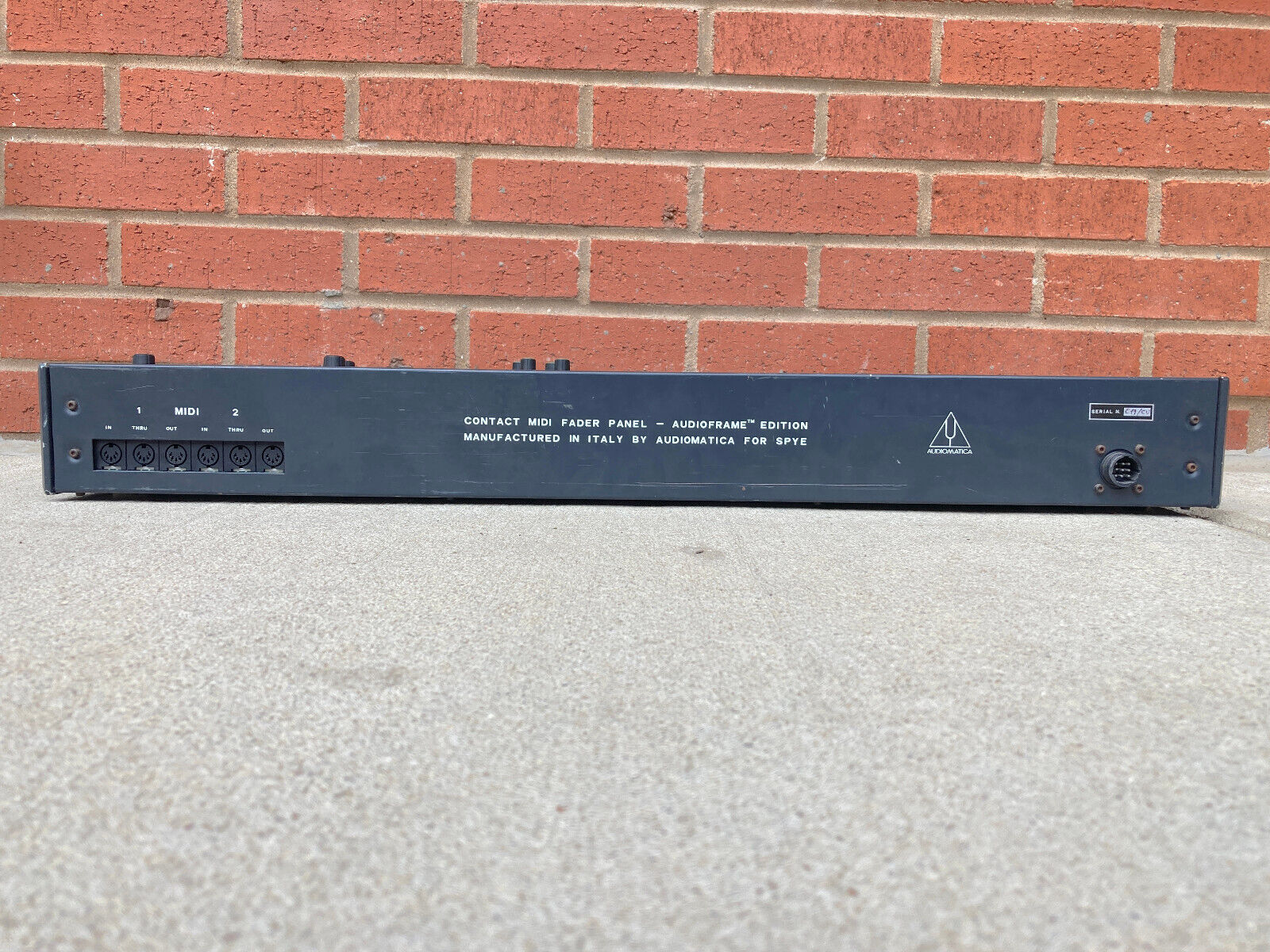 Audiomatica Spye Contact Midi Fader Panel Mixer Vintage Rare Audioframe Edition - Fresh Stock Dated December 2025