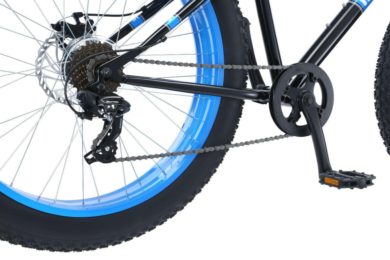 Mongoose Dolomite Men's Fat Tire Bike, 26-inch wheels, 7 speeds, Black - Fresh Stock Dated December 2025