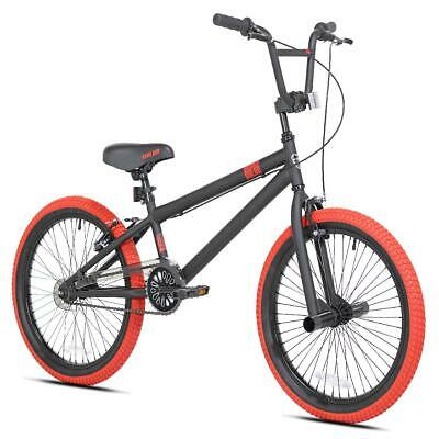 20 inch Dread Boys BMX Bike Black/Red Outdoor Sporting Lightweight Fun Kids - Fresh Stock Dated December 2025