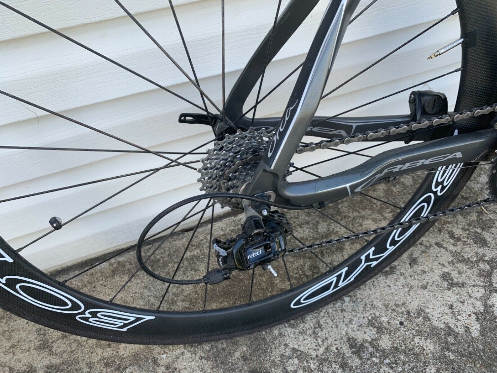 bicycle road bike, silver Orbea Bronse 2012 - Fresh Stock Dated December 2025