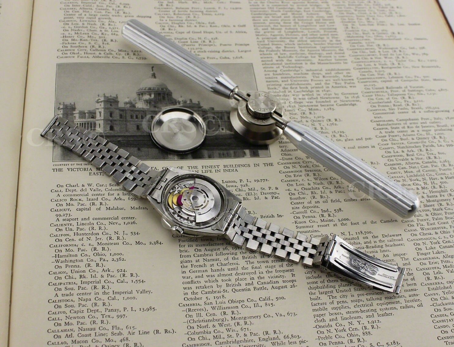 Watch Case Back Opener Rolex Tudor 7pc Tool Kit Date Datejust President w/ Case - Fresh Stock Dated December 2025