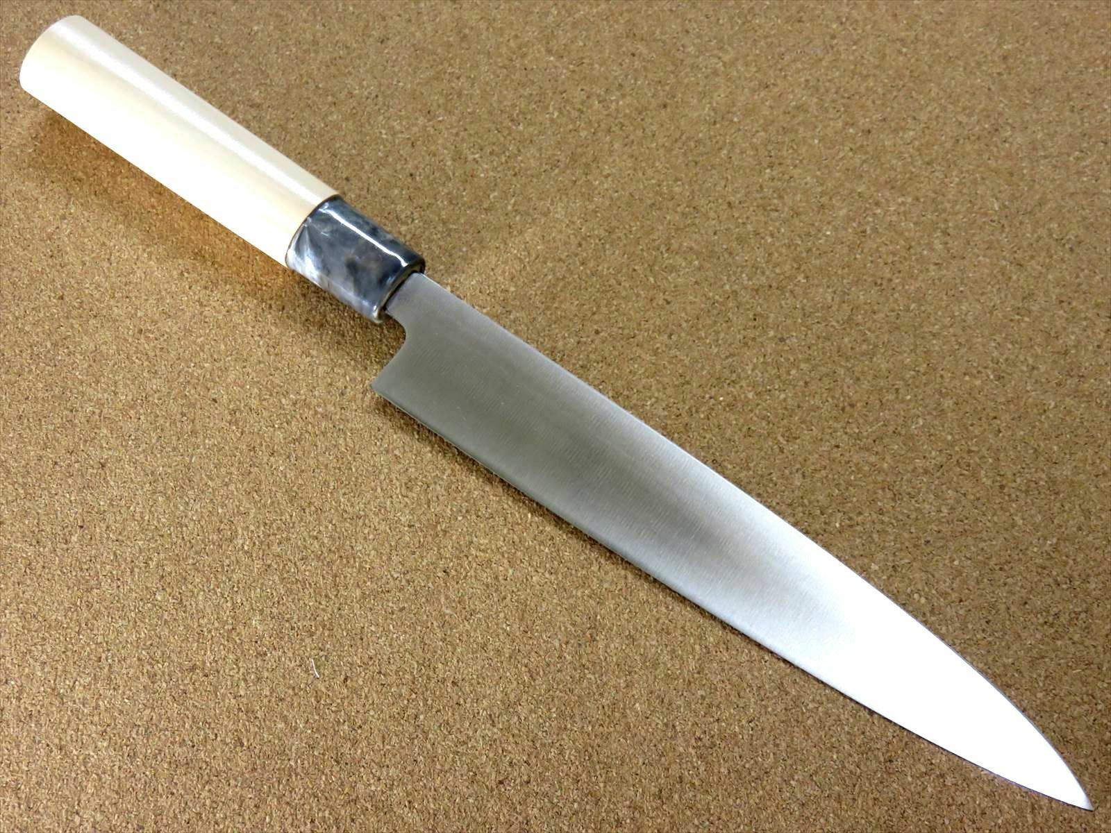 Japanese Kitchen Sashimi Yanagiba Knife 210mm 8 in Left handed Fish SEKI JAPAN - Fresh Stock Dated February 2026