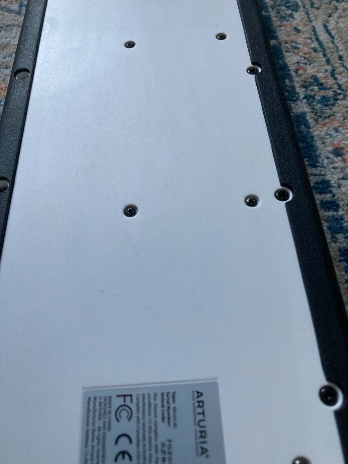 Arturia Microlab Black MIDI controller keyboard 25 key - Fresh Stock Dated December 2025