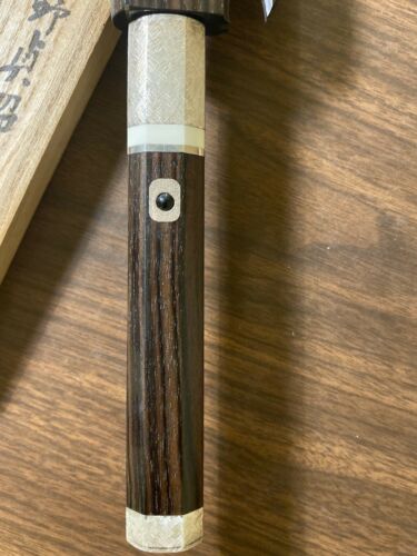 Mizuno Tanrenjo 300mm Honyaki Knife 三代目水野貞昭作 + 鍛鐵降魔 - Fresh Stock Dated January 2026