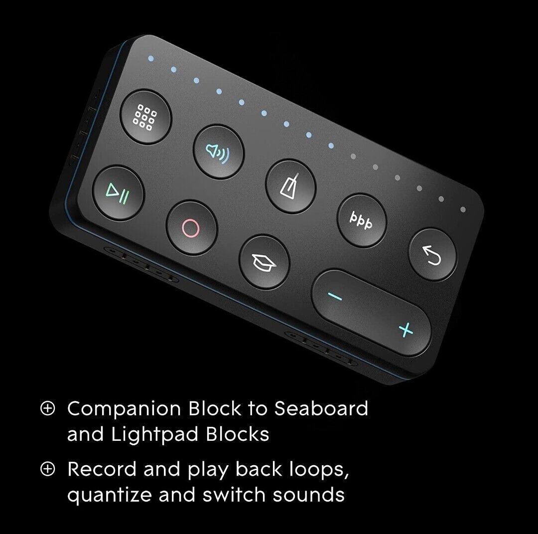 ROLI BLOCKS Modular Music Studio Loop block ROL-001218 brand new Open box - Fresh Stock Dated December 2025