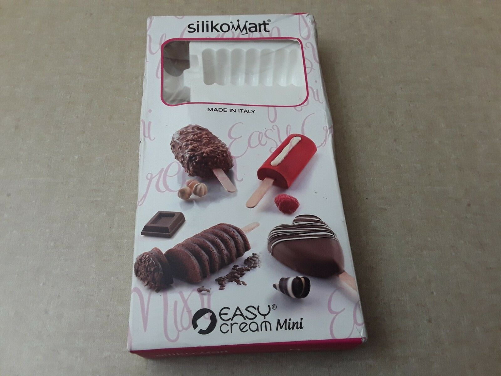 2 Silikomart Easy Cream Mini Molds Set - Fresh Stock Dated February 2026