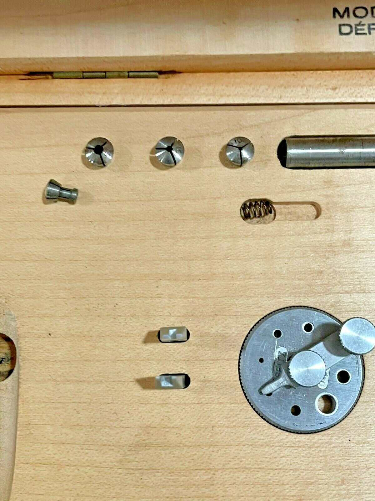 Seitz Master Jeweling Tool In wood box a real beauty good luck - Fresh Stock Dated December 2025