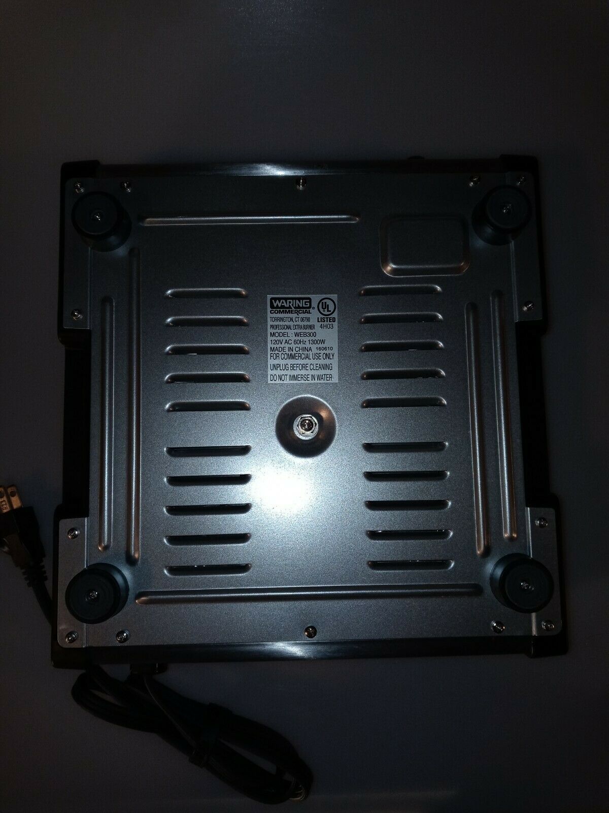 Waring Single Commercial Grade Bruner WEB300 1300W - FAST SHIPPING USA - Fresh Stock Dated February 2026