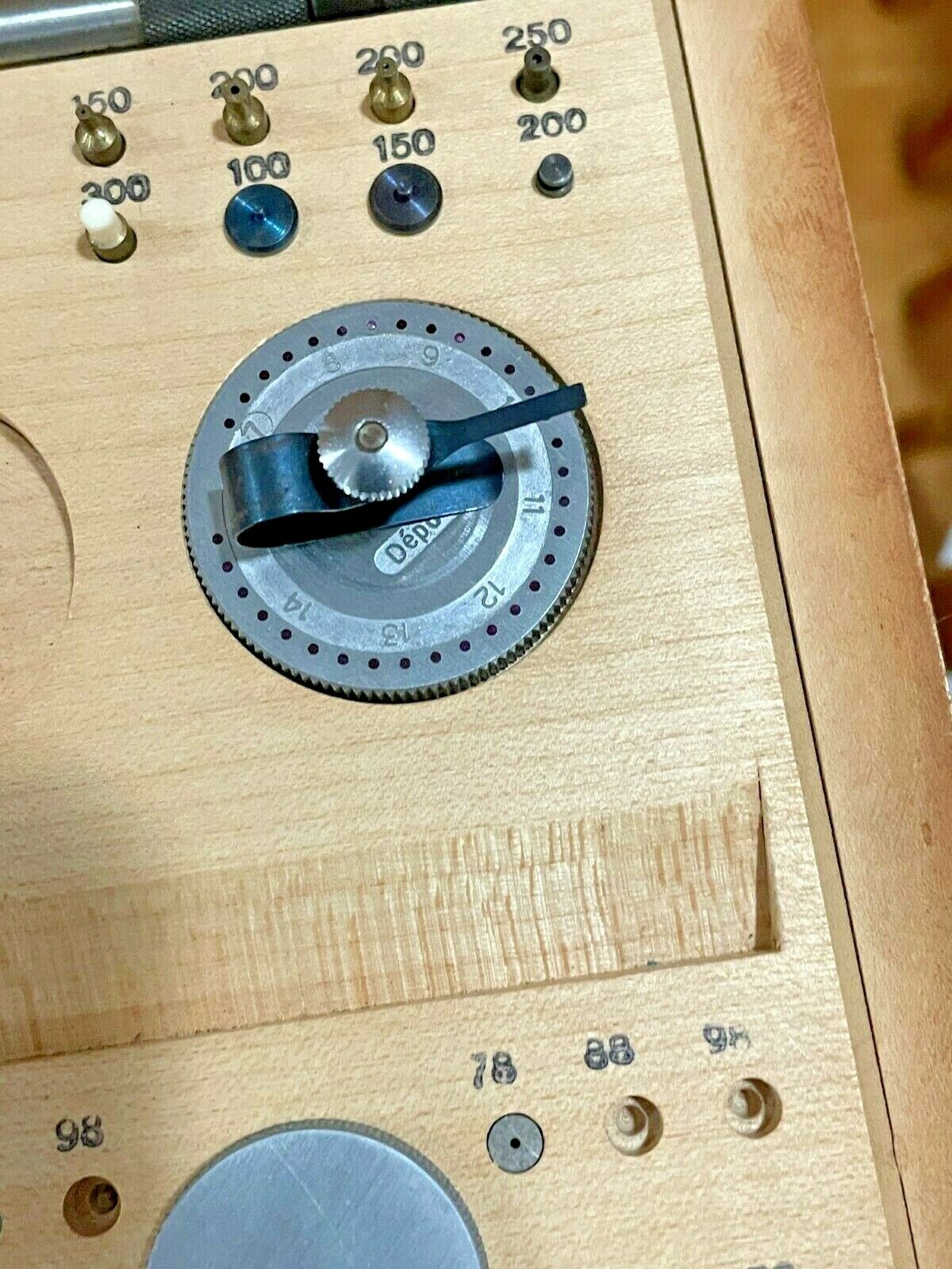 Seitz Master Jeweling Tool In wood box a real beauty good luck - Fresh Stock Dated December 2025