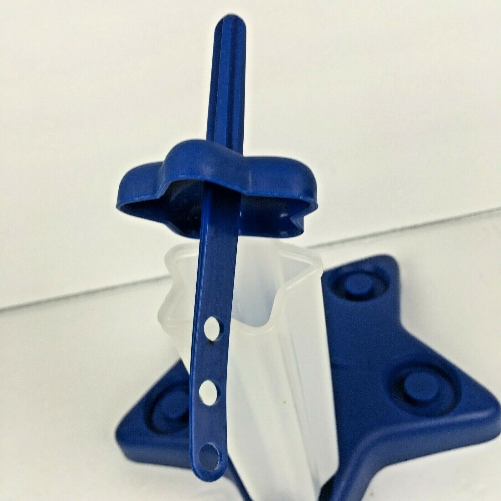 TOVOLO Blue Star Shaped Popsicle Ice Pop Frozen Treat Molds 4 oz Set of 5 - Fresh Stock Dated February 2026