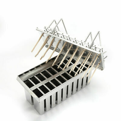 20pcs Ice Cream Stick Molds Stainless Steel Mold Ice Pop Lolly Popsicle Holder. - Fresh Stock Dated February 2026