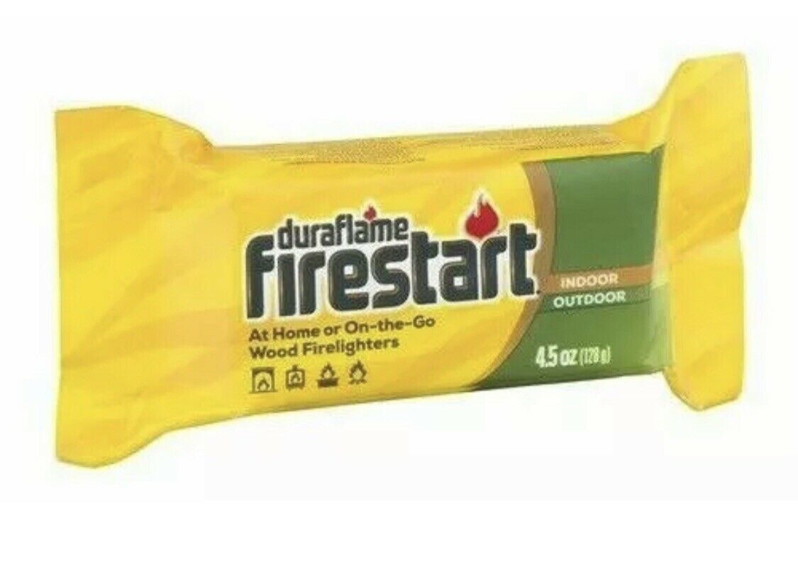 DURAFLAME 4841 FIRESTART 12 PACK FIRE LOG STARTER FIRELIGHTER WOODSTOVE FASTSHIP - Fresh Stock Dated December 2025