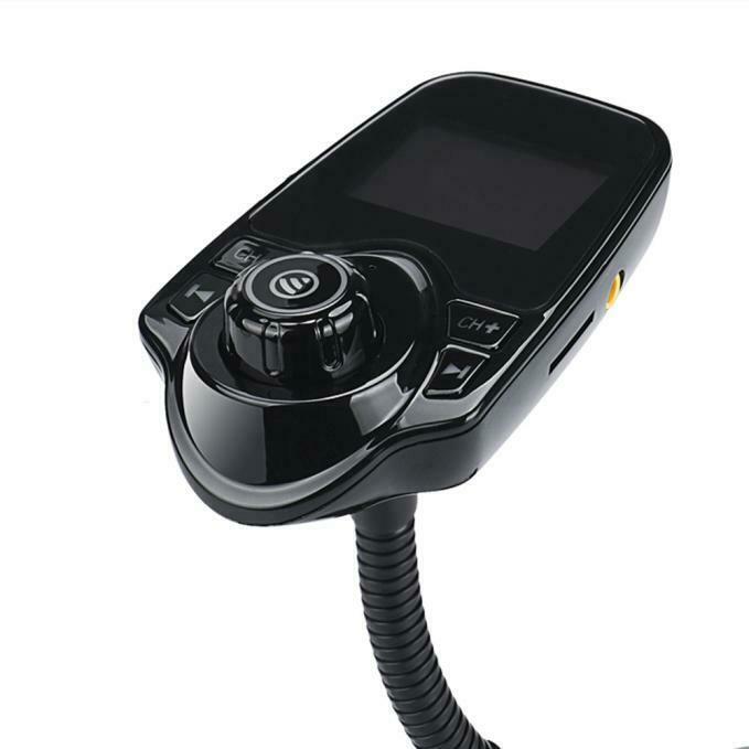 Car Kit Handsfree Wireless Bluetooth FM Transmitter MP3 Player USB LCD Modulator - Fresh Stock Dated December 2025