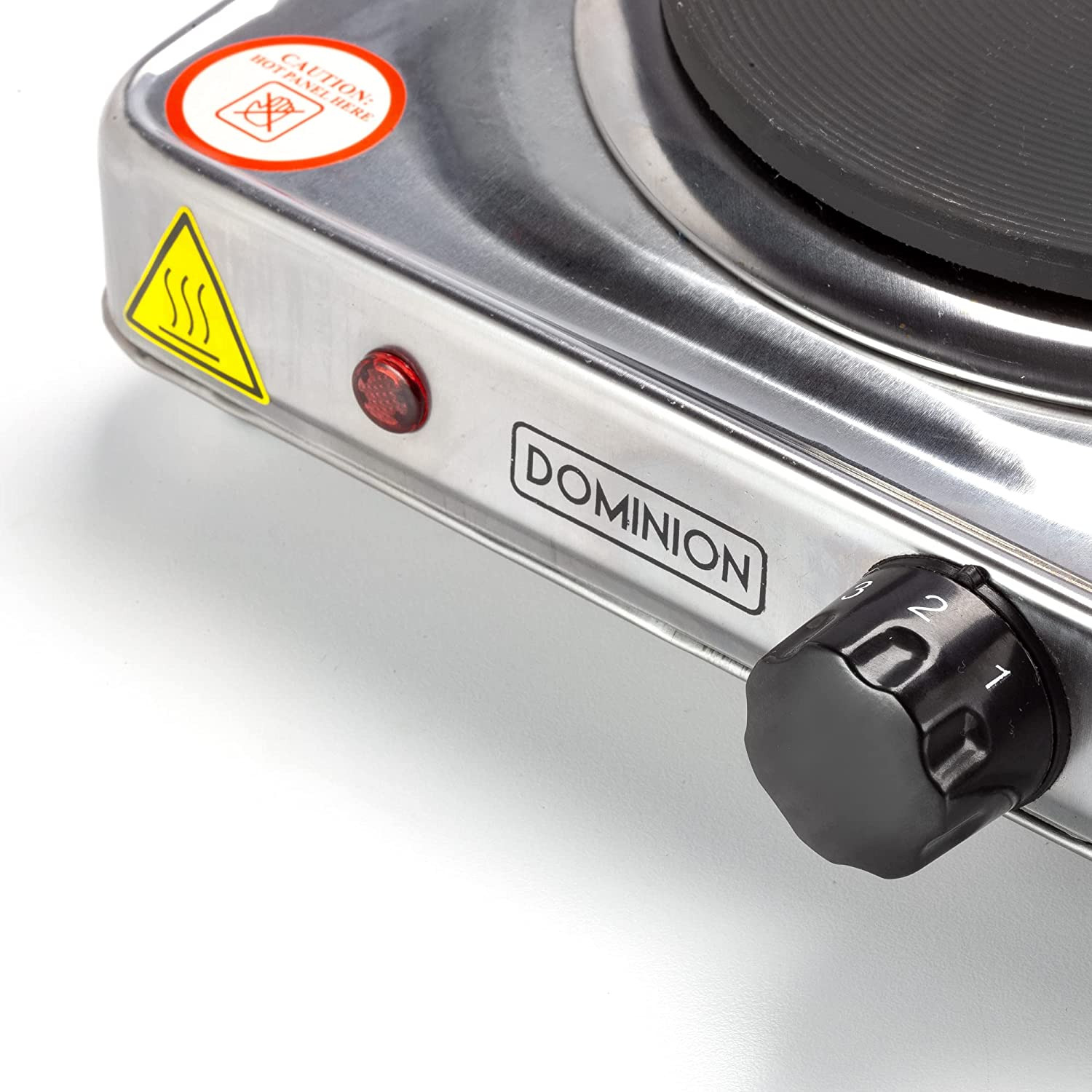 Dominion Hot Plate Electric Burner Single Burner, Stainless Steel, Heating Plate - Fresh Stock Dated February 2026