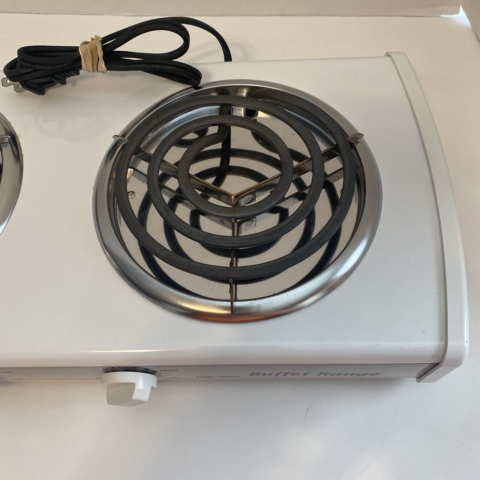 Vintage Munsey Table Top Buffet Range 650 Watts/1,000 Watts/120 Volt Model R-92 - Fresh Stock Dated February 2026