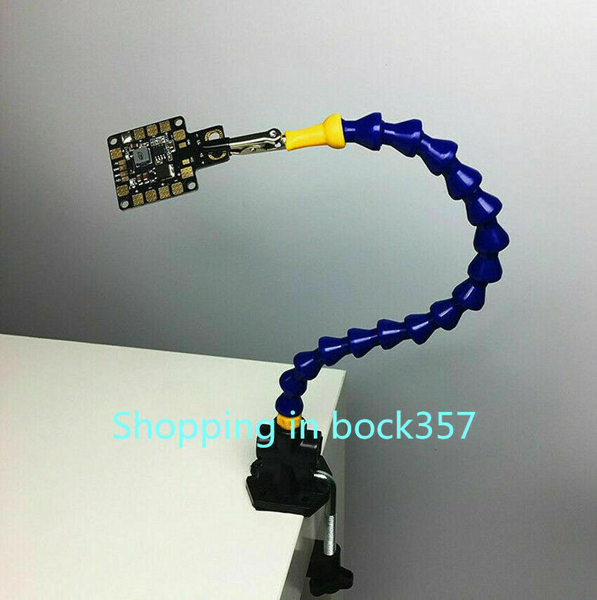 Flexible Arm Two Hands Soldering Iron Holder Stand Helping Clamp Vise Clip Tool - Fresh Stock Dated December 2025