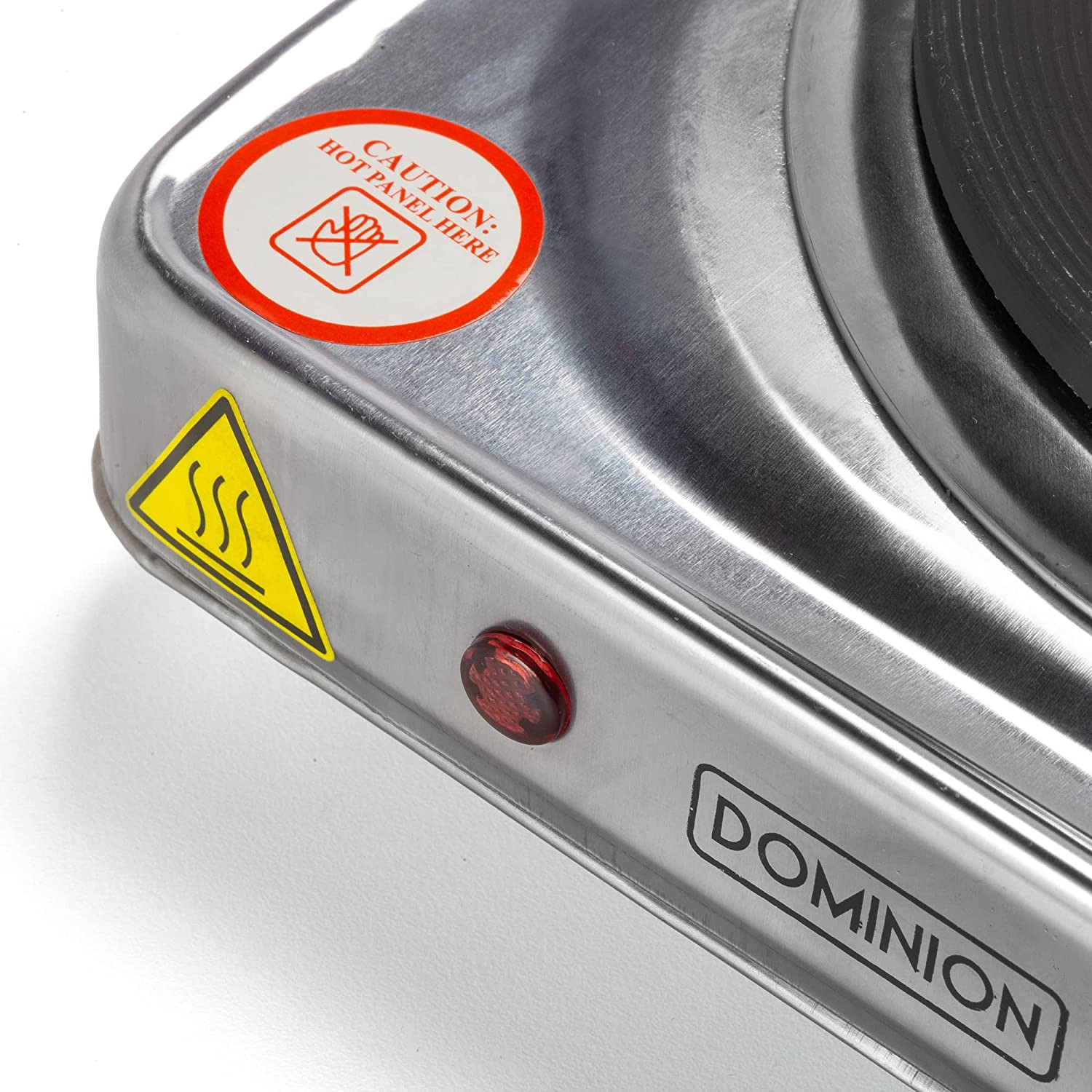 Dominion Hot Plate Electric Burner Single Burner, Stainless Steel, Heating Plate - Fresh Stock Dated February 2026