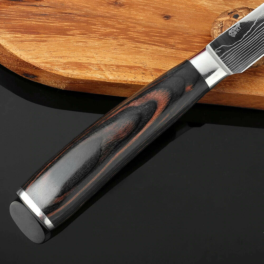 Professional Japanese Damascus Stainless Carbon Steel Best Kitchen Paring Knife - Fresh Stock Dated January 2026