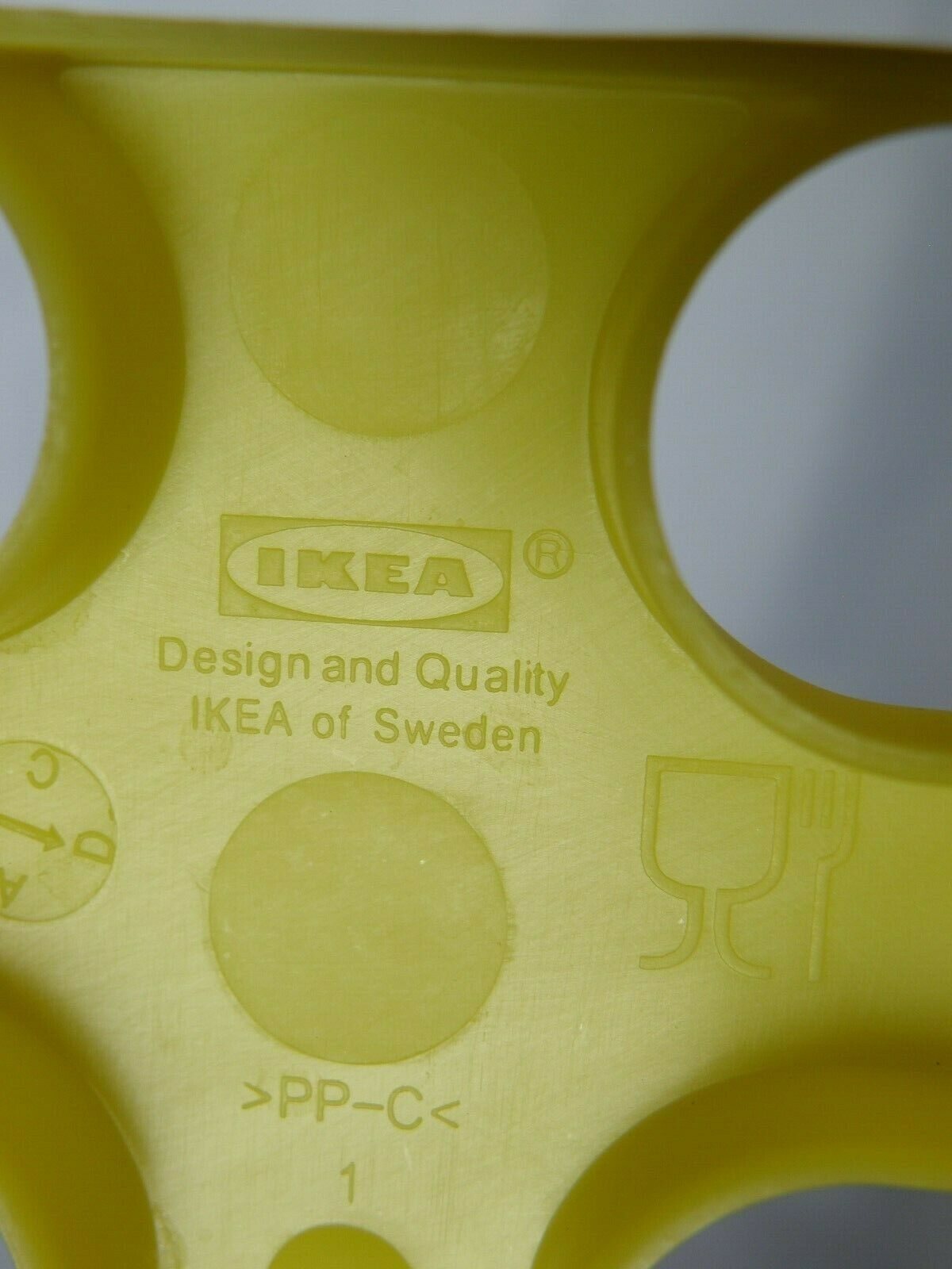IKEA CHOSIGT Plastic Pink Yellow Ice Popsicle Maker 6 cavity - Fresh Stock Dated February 2026