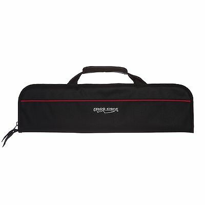 5 Pocket Chef Knife case roll bag w 5 pack knife edge guards Chef Gear Ergo Chef - Fresh Stock Dated January 2026