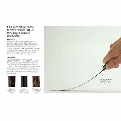 Shun DM-0700 Classic Paring Knife 3.5 inch VG-MAX Blade with Pakkawood Handle... - Fresh Stock Dated January 2026