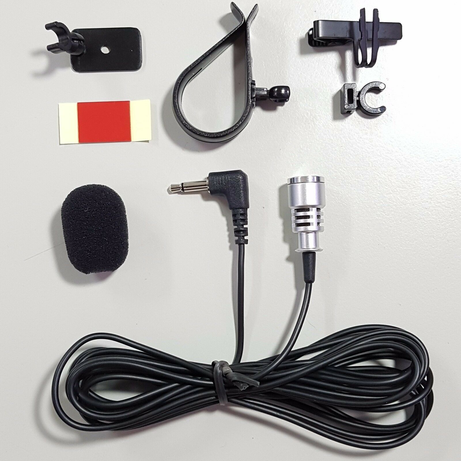 Gomet External Hands-free Mic for Car Radio (Super High Audio Quality)3.5mm Mono - Fresh Stock Dated December 2025