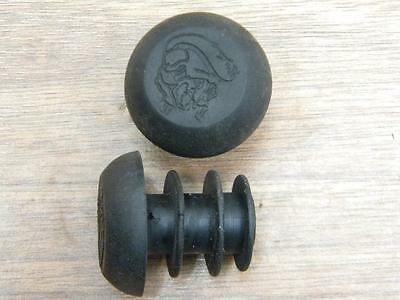 NOS Mongoose Kraton BMX Handlebar Plugs 2pcs. Vintage (530) - Fresh Stock Dated December 2025