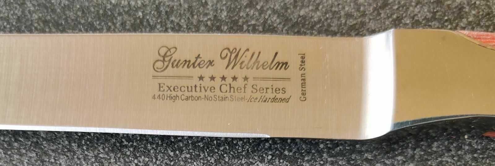 Gunter Wilhelm Executive Chef Series Steak Knives - set of 6 with caddy - Fresh Stock Dated January 2026