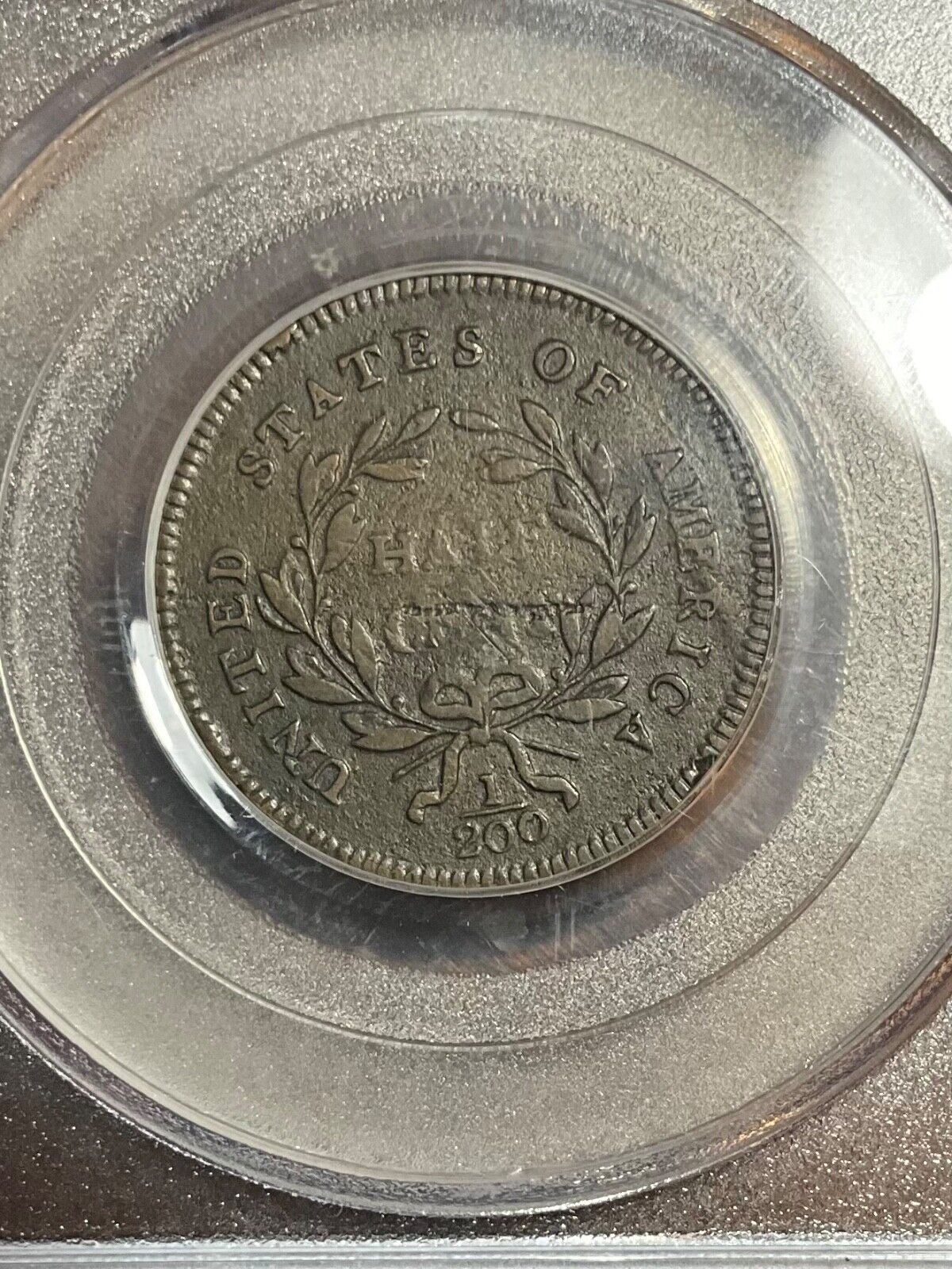 PCGS 1795 LIBERTY CAP HALF CENT LETTERED EDGE PUNCTUATED DATE  SUPER NICE VF - Fresh Stock Dated December 2025