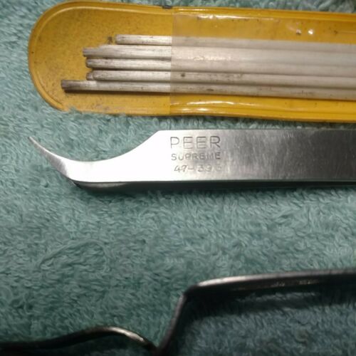 21 Vintage Watch Repair Tools Peer Tweezer Screwdriver Brush - Fresh Stock Dated December 2025