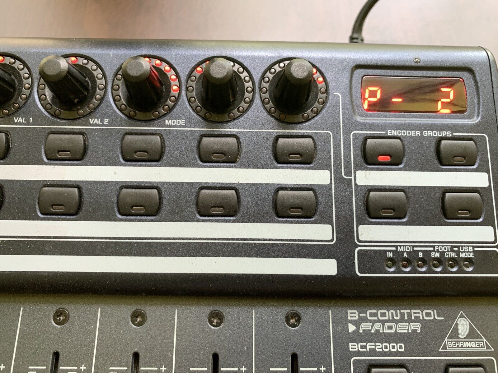 Behringer BCF2000 B-CONTROL FADER USB MIDI Controller - Fresh Stock Dated December 2025