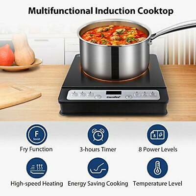 COMFEE’ 1800W Digital Electric Portable Induction Cooktop Countertop Burner, - Fresh Stock Dated February 2026