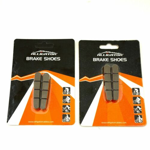 Alligator Carbon Rim Brake Pads Fit Shimano Sram TRP Magura 1 or 2 pack Road MTB - Fresh Stock Dated December 2025