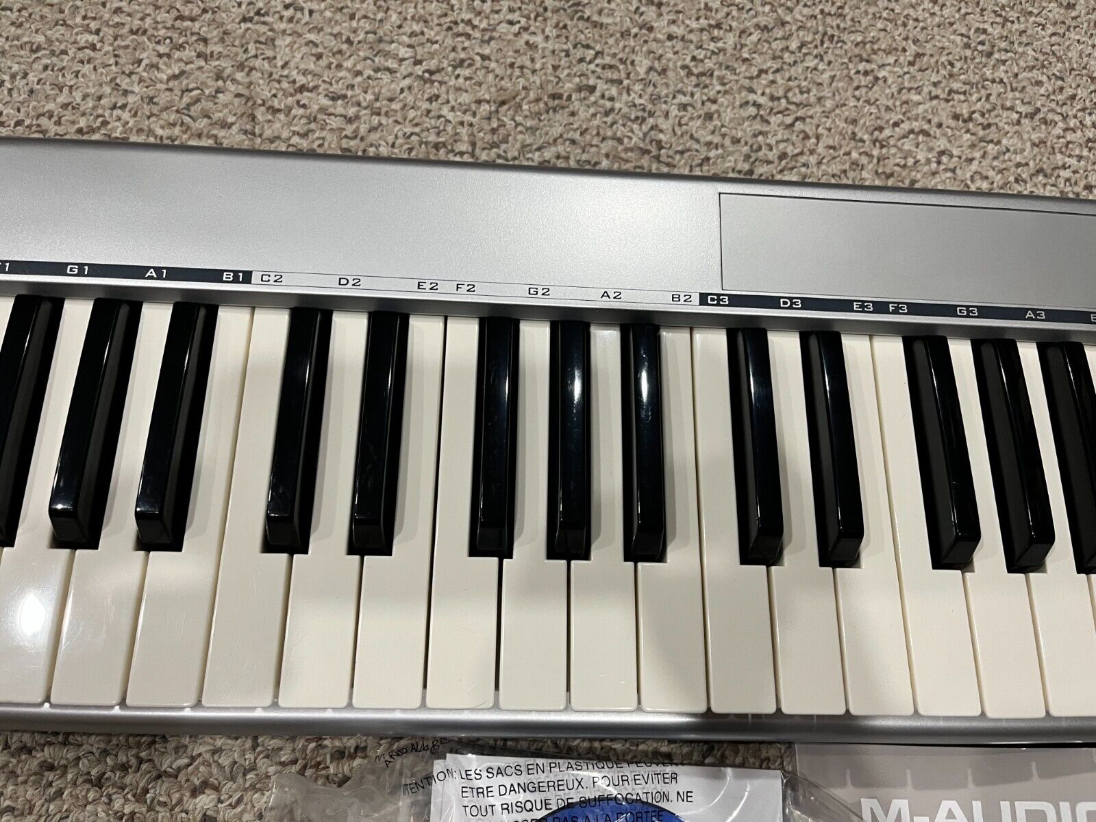 M-Audio Keystation 49e MIDI USB Keyboard Controller - Fresh Stock Dated December 2025