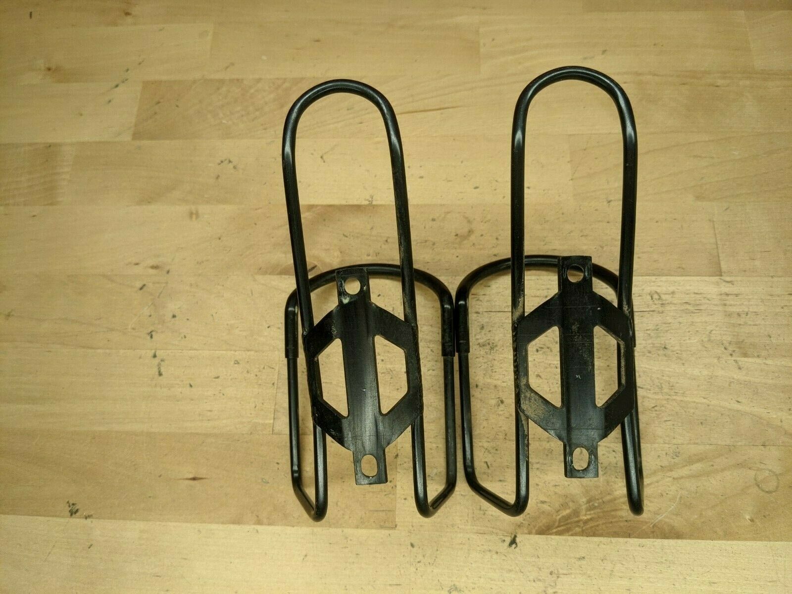 (2) Vintage Jim Blackburn USA black water bottle cages - Fresh Stock Dated December 2025