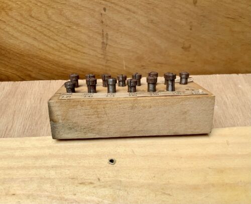 Vintage Set of Jewel Chucks - Collets, Thumb Screw Adjustable Watchmakers Tool! - Fresh Stock Dated December 2025