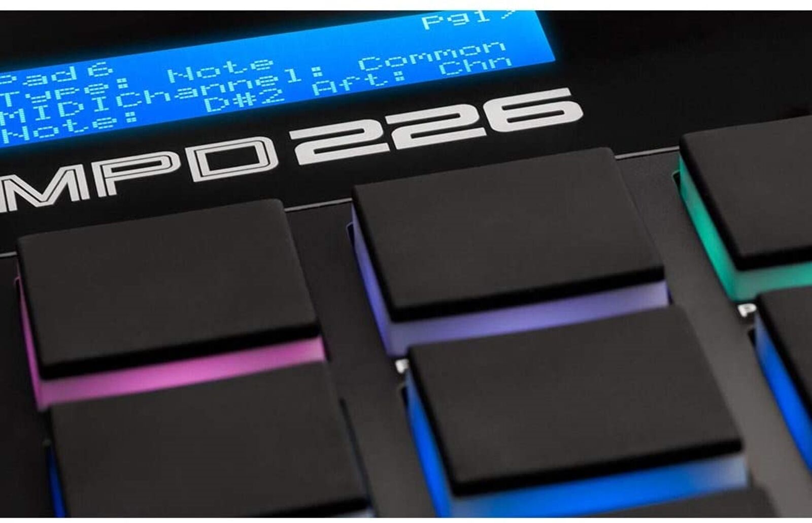 Akai MPD226 MIDI USB Pad Drum Beat Controller + 4 Port USB Hub + Cable & Ties - Fresh Stock Dated December 2025