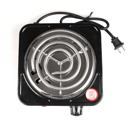 Electric Stove Single/Dual Burner Portable Travel Compact Small Hot Plate Dorm - Fresh Stock Dated January 2026