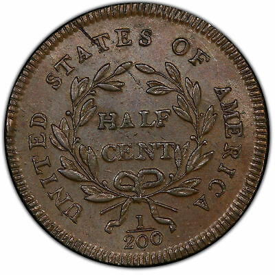 1795 LIBERTY CAP 1/2 PCGS MS 61 BN - Fresh Stock Dated December 2025