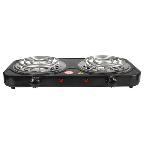 Electric Stove Single/Dual Burner Portable Travel Compact Small Hot Plate Dorm - Fresh Stock Dated January 2026