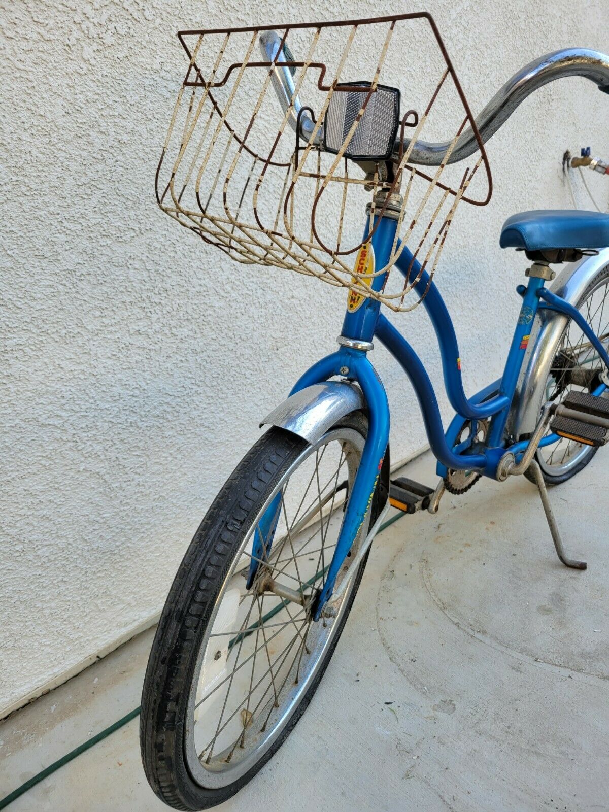 Vintage Schwinn Bantam Child's Bike, Blue, Chicago Built, All Original - Fresh Stock Dated January 2026