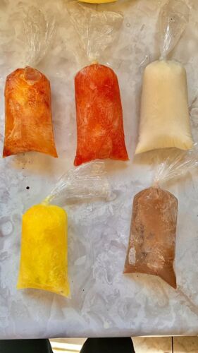 100Bolsas Para Bolis, Charamuscas 8x26. 100Plastic Bags For Bolis - Fresh Stock Dated February 2026