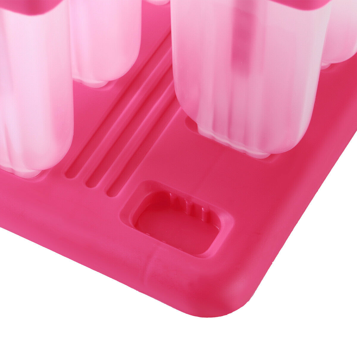 Kitchen Pop Popsicle Mold Maker Lolly Tray Pan DIY Frozen Ice Cream Mould New - Fresh Stock Dated February 2026