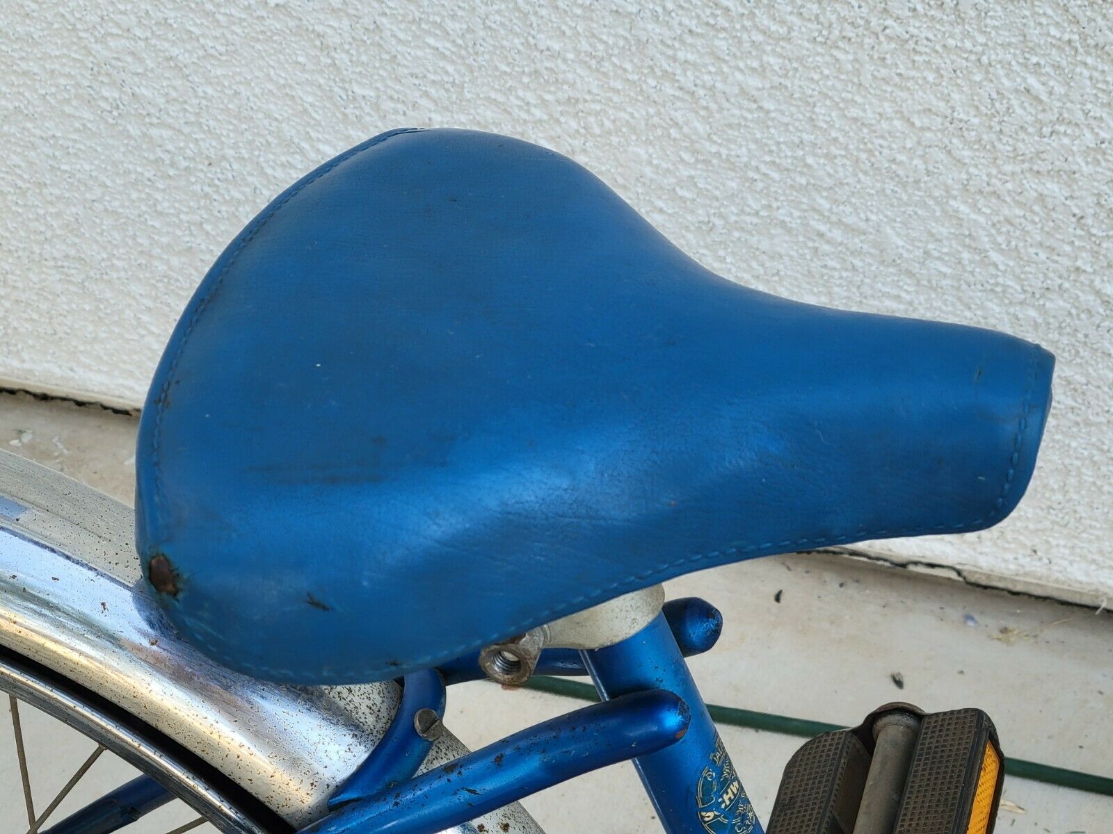 Vintage Schwinn Bantam Child's Bike, Blue, Chicago Built, All Original - Fresh Stock Dated January 2026