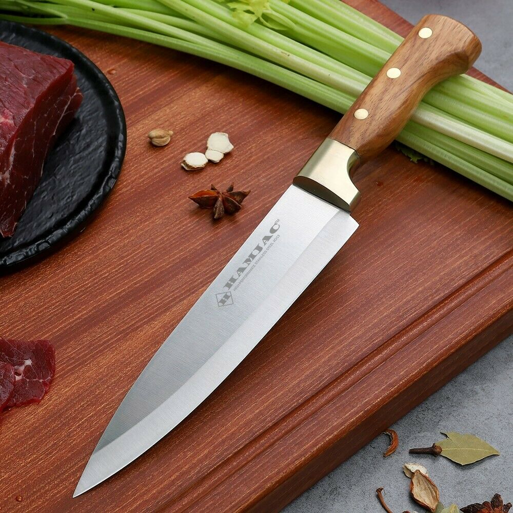 Professional 8 Inch Chef Knife –Stainless Steel  Ultra-Sharp Kitchen Knife - Fresh Stock Dated January 2026