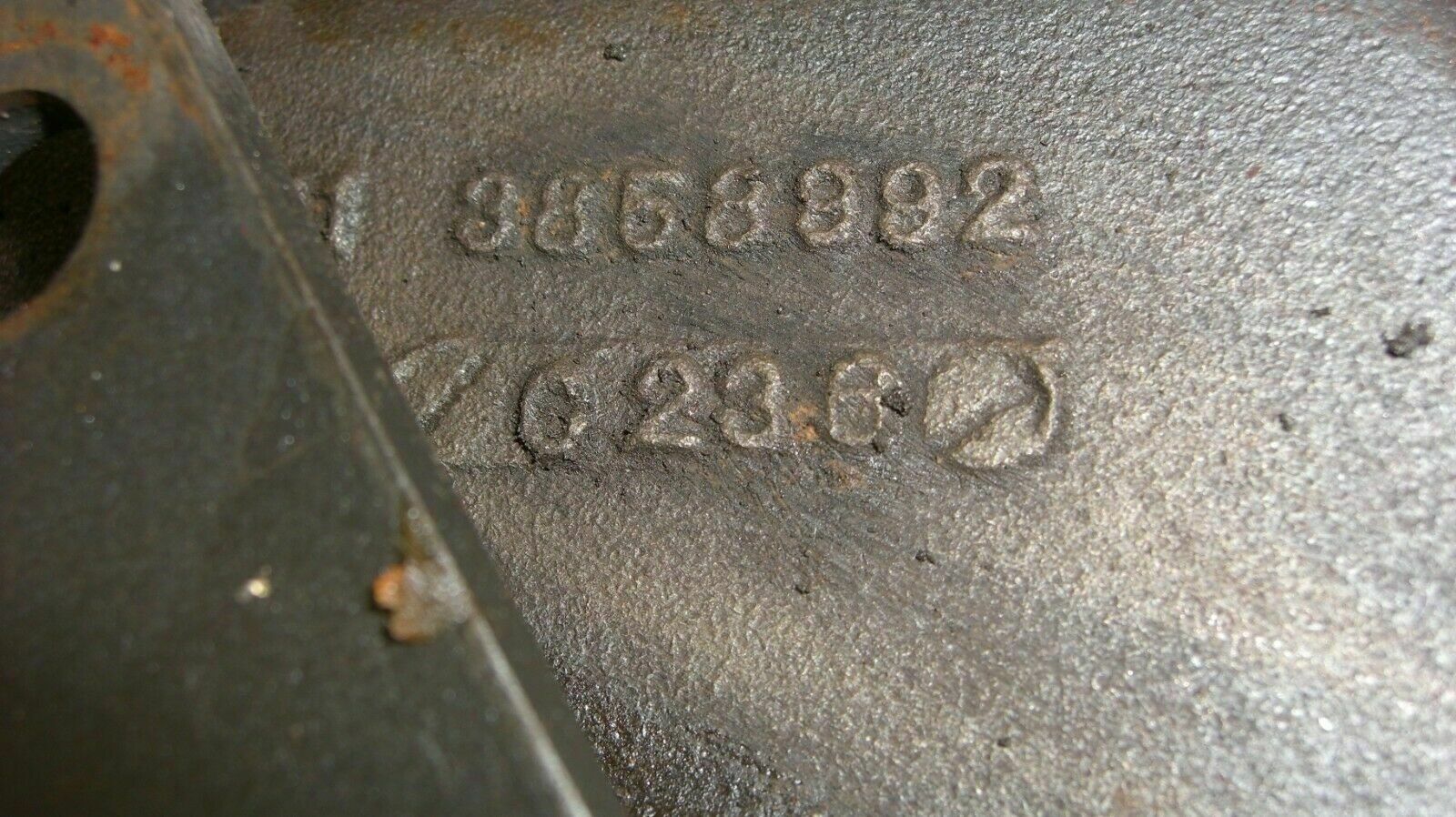 1966 Saginaw GM 3 Speed Transmission w/ Hurst Synchro Loc 3858986 - Fresh Stock Dated December 2025