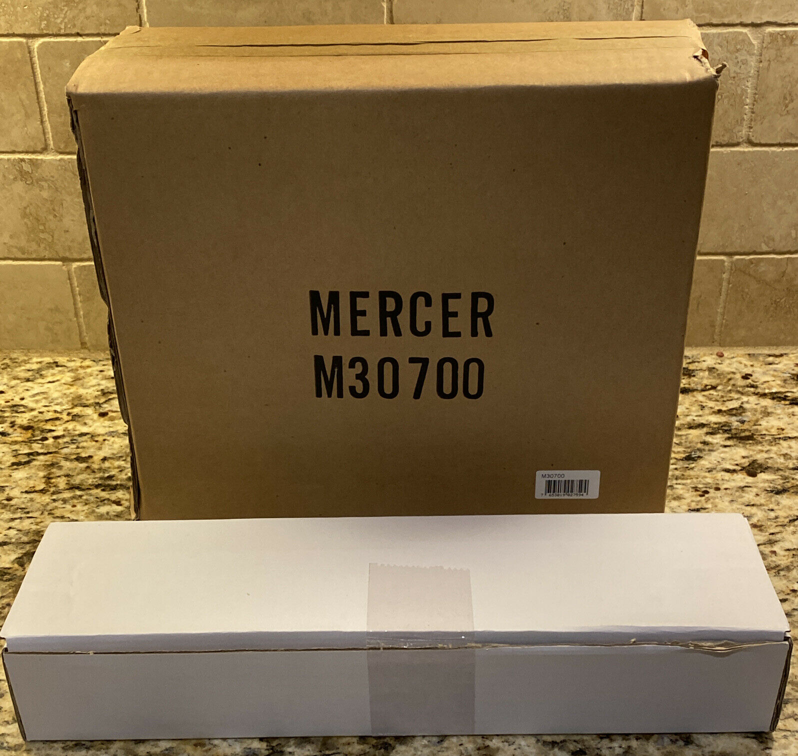 NEW! Mercer Culinary M20000 Genesis Stainless & Glass Knife Block Set Cutlery - Fresh Stock Dated January 2026
