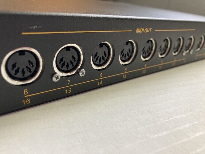 Opcode OMS 4 128CH 8x8 Midi interface Patchbay Rack Unit Nice Condition - Fresh Stock Dated December 2025